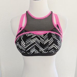 Victoria secret Sport pink black sports bra